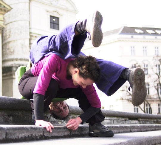Mehr CI auf der Stiege Mehr CI auf der Stiege
